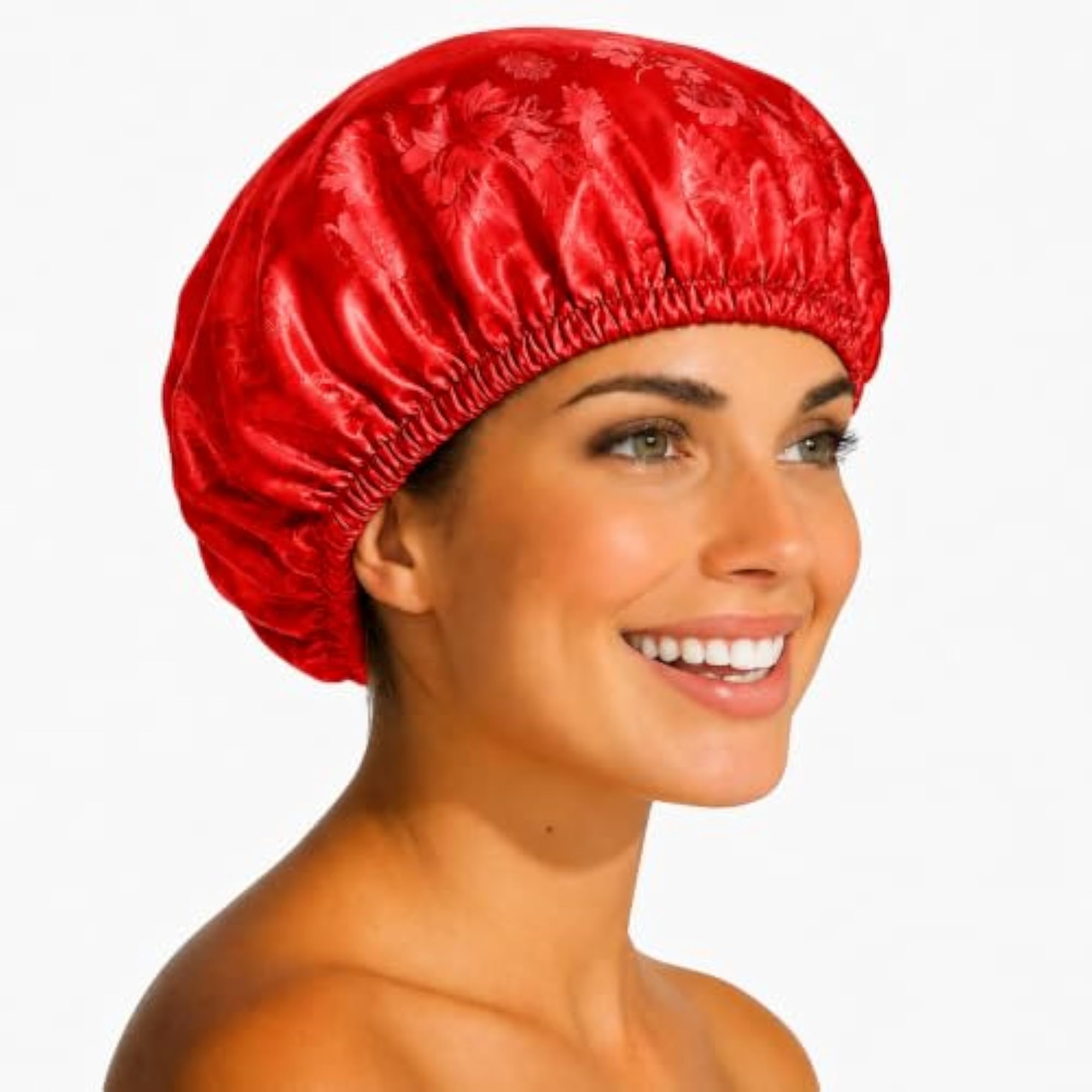 Reusable Bath Cap Set of 3 for Men & Women